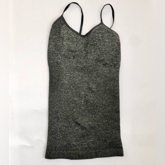 Outdoor Voices Superform Rib Spaghetti Strap Cami/Tank Grey Size Small - Picture 1 of 6